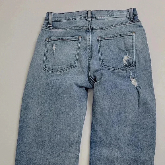 Revice Straight Leg Distressed Jeans - Picture 12 of 13